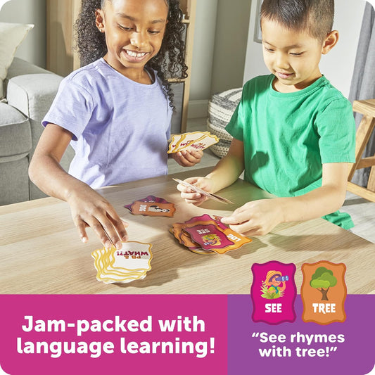 Learning Resources PB & What?! - Learn to Read Rhyming Games for Kids, Literacy Phonics Game, Elementary Classroom Matching Games, Learning Game for Grade School, Kindergarten 1st and 2nd Graders
