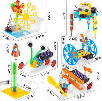 Robotics for Kids Ages 8-12, Boy Crafts Kids STEM Science Robot Building Kits 8-10 10-12, STEM Toys for Boys Gifts Age 8 10 12 13 14 Year Old