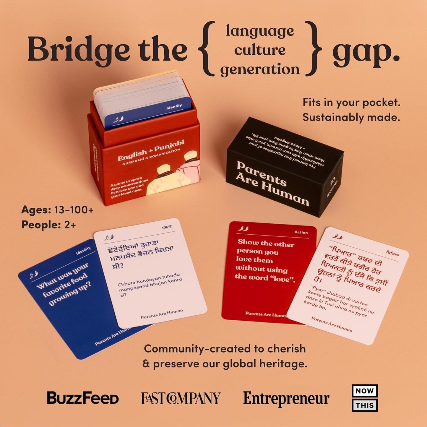 Parents Are Human, Relationship Cards, Get to Know Each Other Better, Parents, Families, Teens & Kids Relationship Building, Light & Deep Questions, 70 Questions & Activity Cards, English