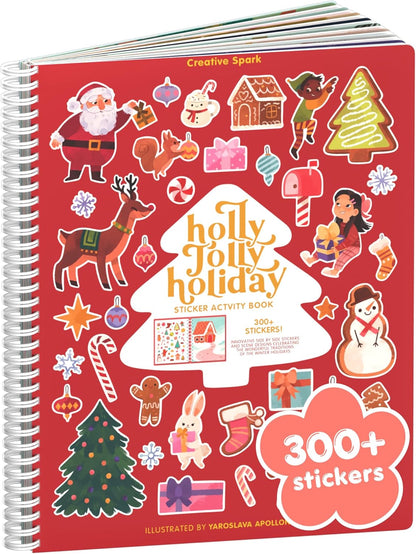 Animals Habitat 500+ Kids Sticker Book by Cupkin Toddler Airplane Travel Activity Coloring and Sticker Book, Road Trip Essentials, 12 Coloring Pages + 12 Scenes for Ages 2–8 Years - Colors A