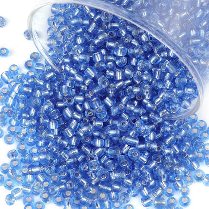 10100 Pcs Size 11/0 Glass Seed Beads, 2 mm Dark Green Small Mini Spacer Loose Pony Beads for Jewelry Making and DIY Crafts - Colors B