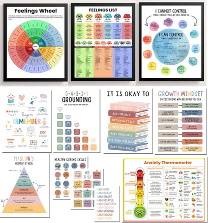 ajdvart 3 Funny Science Posters for Classroom/Home – STEM Teacher Wall Art & Bulletin Board Decorations for Elementary, Middle & High School Classrooms, Unframed Canvas 12"x16"