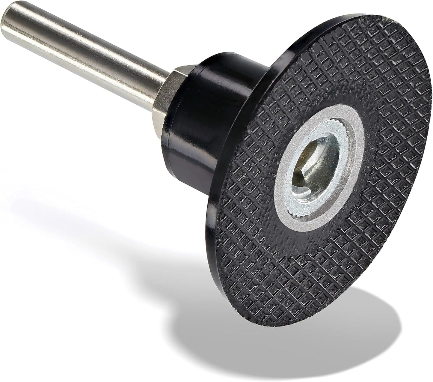 2 Inch Disc Pad Holder with ¼” Shank, Die Grinder Sanding Suitable for Roloc, Quick Change Medium Disc Attachments for Polishing, Sanding and Surface Preparation, – by Ram Pro