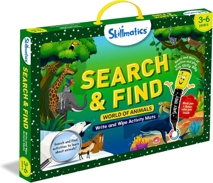 Skillmatics I Can Write PAW Patrol - Reusable Preschool Learning Activities, Educational Toy and Game, Back to School Supplies, Gifts for Students, Kids, Toddlers Ages 3, 4, 5, 6