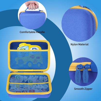 Storage Case Compatible with Leapfrog Fridge Phonics Magnetic Letter Set (Blue + Yellow)