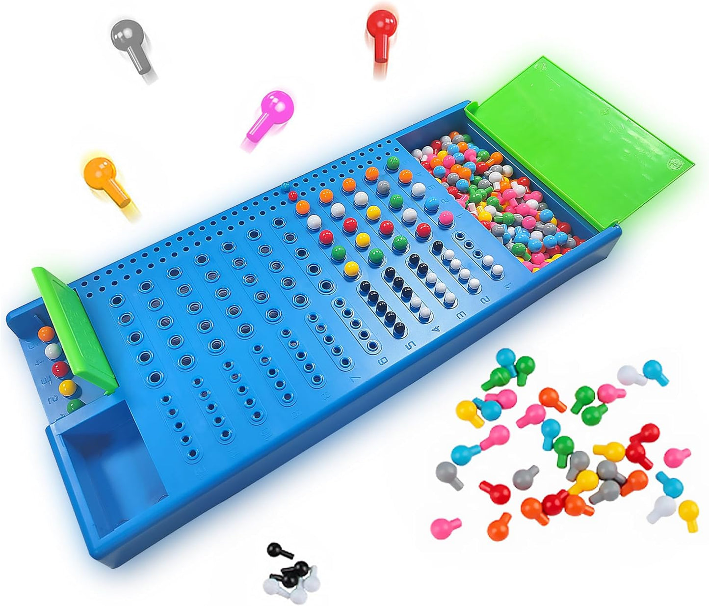 KIDAMI Code Breaker, Classic Codebreaking Travel Board Game, Brain Puzzle Set - 2 Player Battle of Famliy Game, Toys for Kids & Adult
