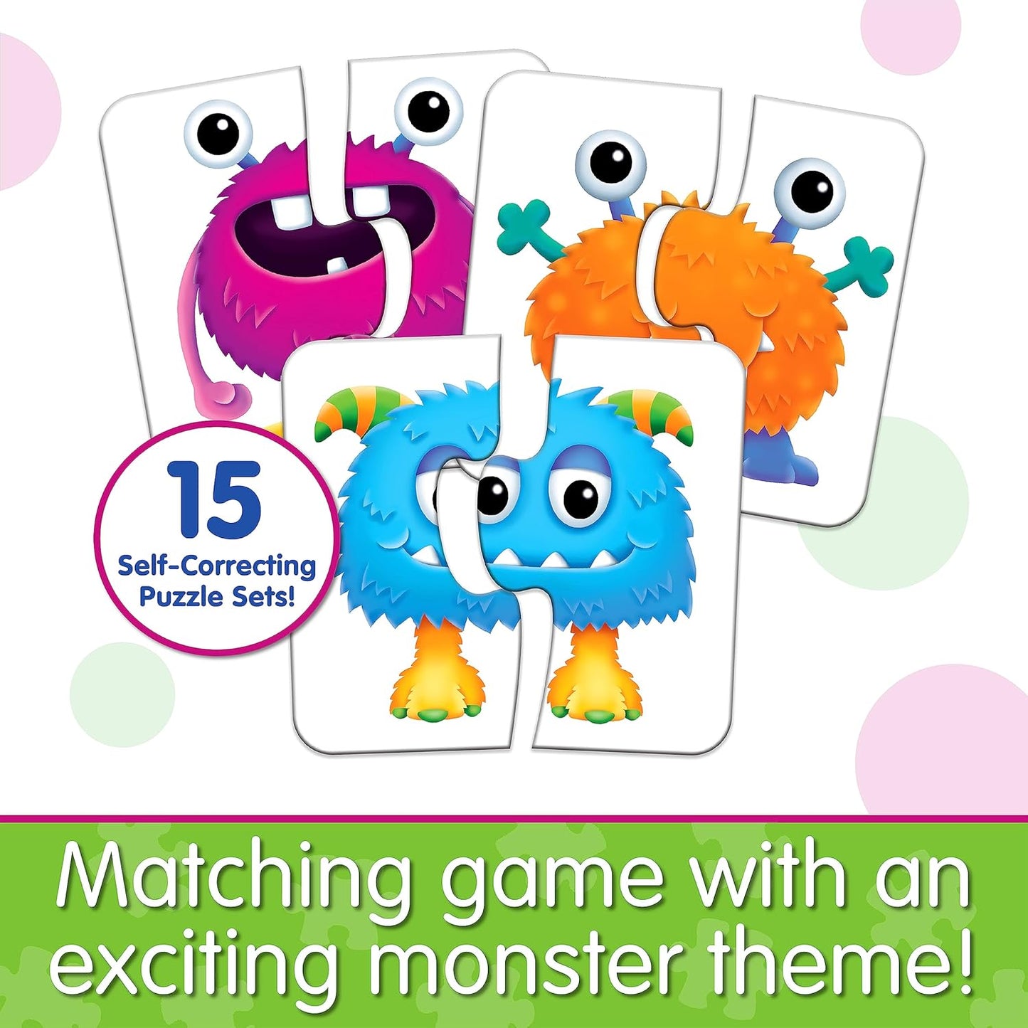 The Learning Journey: My First Match It - Dinosaurs - 2 Year Old Toys, Puzzles for Toddlers, Toddler Puzzle, Educational Toys for 2 Year Old - 15 Self-Correcting Matching Puzzles - Award Winning Toys