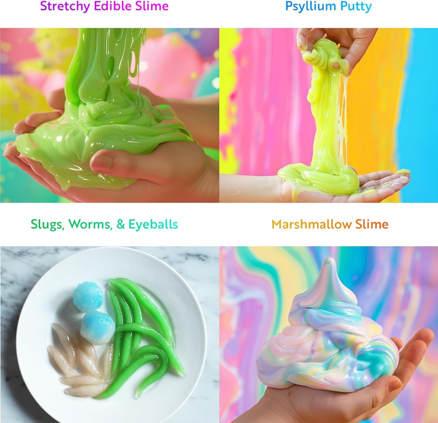 Playz Edible Candy Making Science Kit for Kids Ages 8-12 Years Old - Food Science Chemistry Kid Science Kit with 40 Experiments to Make Your Own Chocolates, Educational Science Kits for Boy & Girls