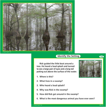 Super Duper Publications | Webber Inferencing Big Photo Flash Cards | Predicting, Reasoning and Critical Thinking Skills Fun Deck | Educational Learning Materials for Children