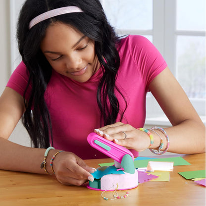 Craft-Tastic Beadworks Studio Friendship Bracelet Making Kit - Kids Bracelets, Arts and Crafts, Friendship Bracelet Kit, Make 40+ Bracelets, Ages 8+