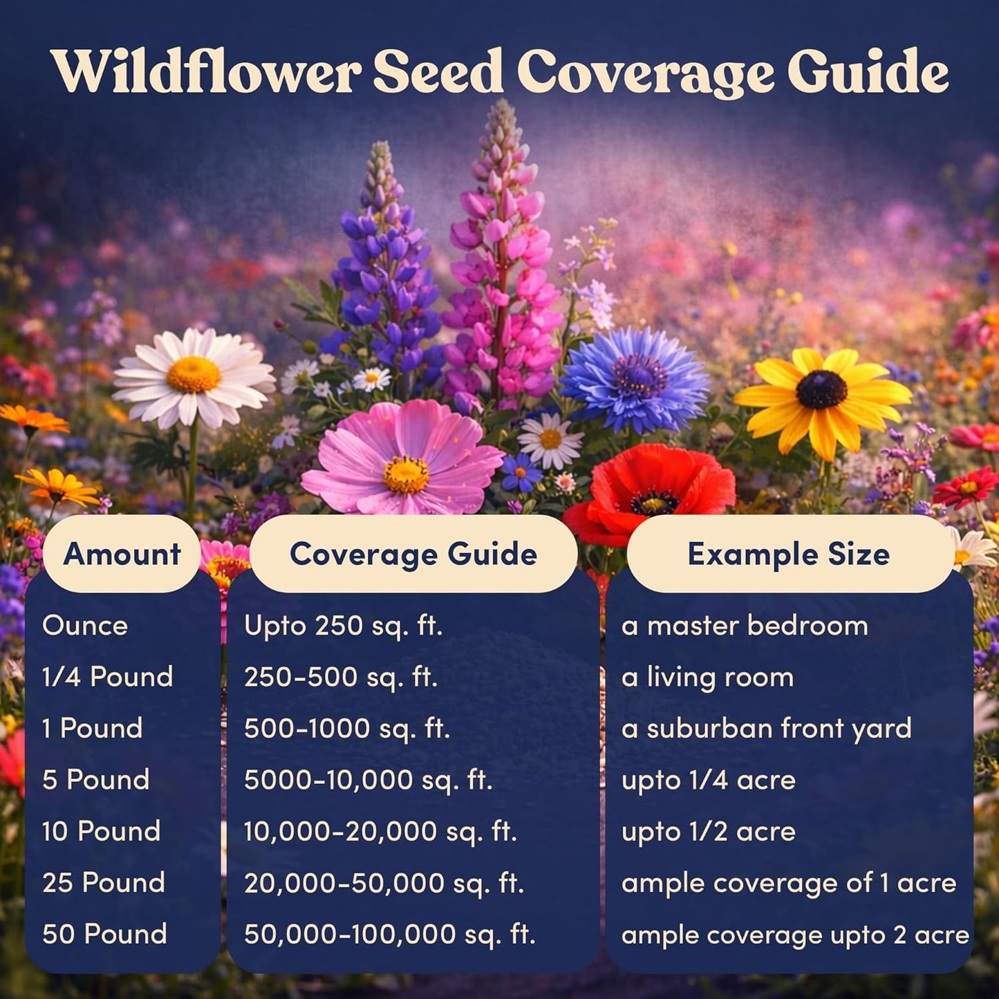 Mini Wildflower Seed Shaker - Save The Bees Seed Mix, by GevaGrow | 80,000+ Seeds | Pollinator & Bee Attracting Flower Seeds Bulk for Planting in Pots & Outdoor Gardens | 2 Ounce