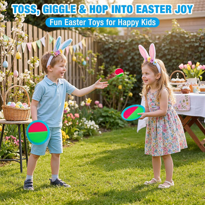 Ayeboovi Toss and Catch Ball Game Outdoor Toys for Kids Yard Games Beach Toys Outside Games for 3 4 5 6 7 8 9 10 Year Old Boys Girls (Upgraded)