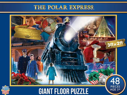 MasterPieces Floor Puzzle - Jumbo Size 80 Piece Jigsaw Puzzle for Kids - USA Map Shaped Puzzle - 3ftx2ft