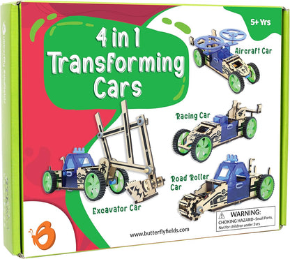 Butterfly EduFields 100+ STEM Toys for Ages 8-13 Boys Girls | STEM Projects kit for Kids 6 7 8 9 10 12 Years | Motor Machines - Robotics & Engineering Toys | Gifts for Smart Kids