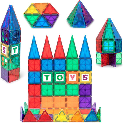 Playmags Magnetic Figures Community Set of 15 Pieces - 2 Inches Play People Perfect for Magnetic Tiles Building Blocks - STEM Learning Toys Children – Magnet Tiles Expansion Accessories Pack