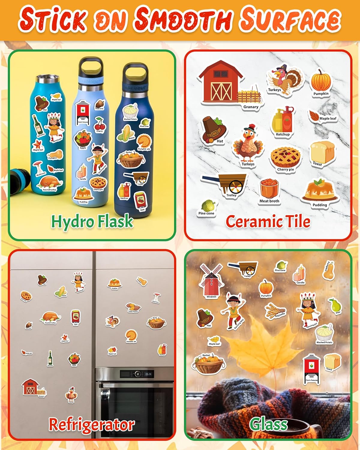 Benresive Reusable Sticker Books for Toddlers, Fun Travel Stickers for Kids, Toddler Sticker Book, Crafts Activities for Toddlers, 3 and Up Birthady Gifts - Vehicle