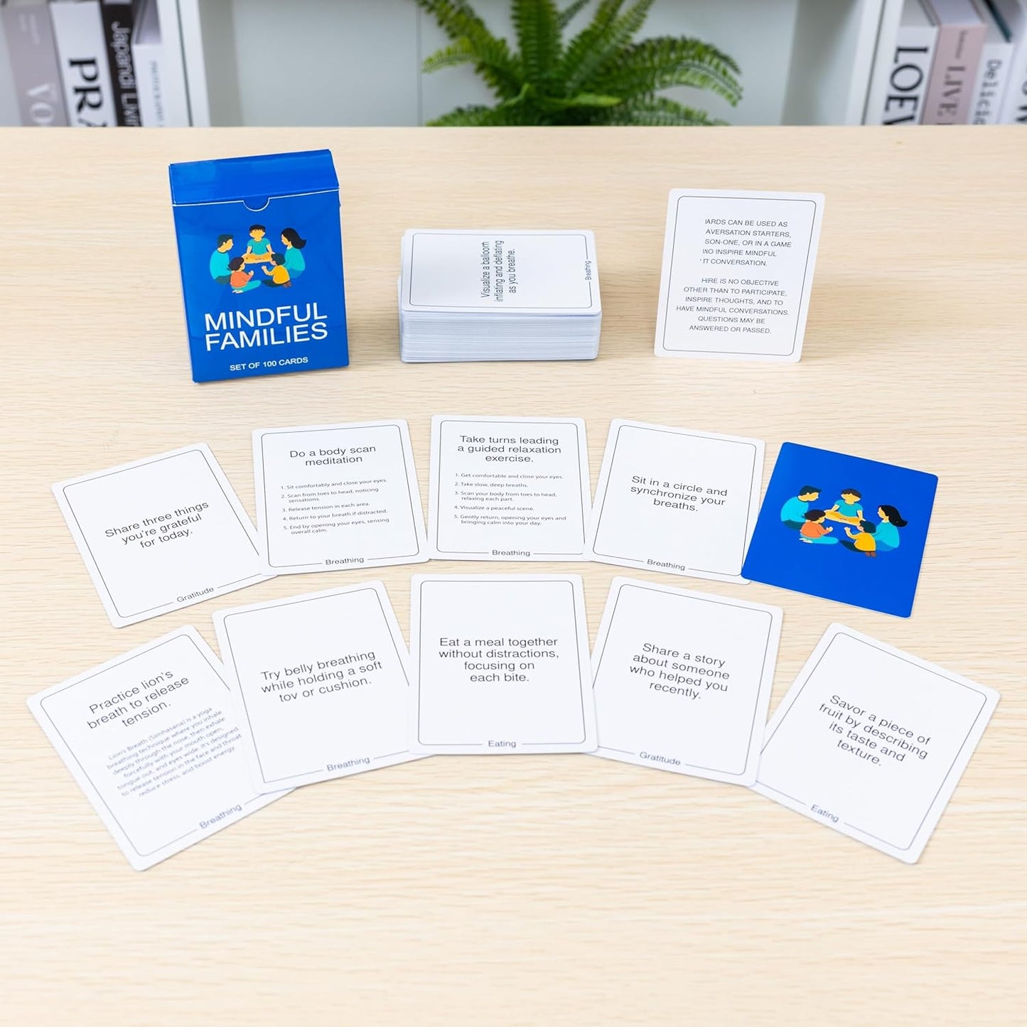 100 Mindfulness Conversation Cards for Kids - Enable Meaningful Conversations with Kids
