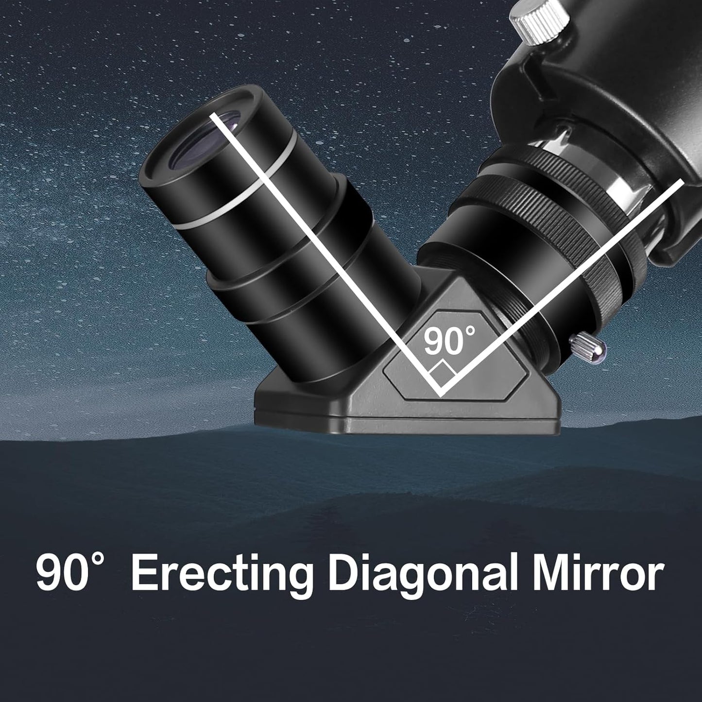 Telescope for Adults High Powered, 80mm Aperture 900mm Professional Refractor Telescope for Adults & Beginners, Compact and Portable Travel Telescopio with Carrying Bag and Designed Phone Adapter