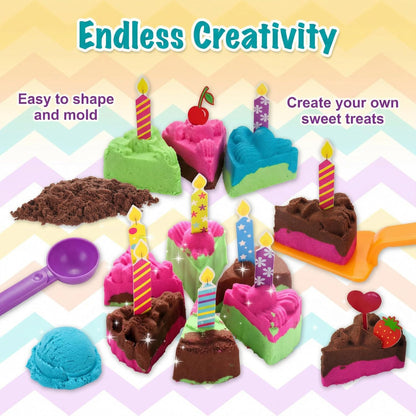 Carolart Pet Sensory bin,Dog and Cat Sandbox for Kids,Kids Play Sand Kit,Pet Play Set with Sensory Sand,Pet Care Play Set,Role Pretend Play Beach Toy Birthday Gift for Girls Boys 3 4 5 6 Years Old