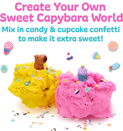Creativity for Kids Sensory Minis Construction Kit | Cloud Clay Sensory Toy with Excavator for Kids | Spring Crafts that are Mess-Free, Screen-Free Travel Toy (Ages 3+)