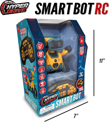 Hyper Drive Smart-Bot Coding Robot Kit for Kids – STEM Robotics Toy with Easy Programming for Beginners – Build, Code & Play Educational Robot
