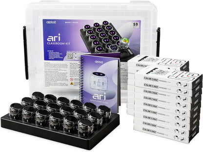 Ozobot Ari Entry Kit | Interactive Learning Robot with Touch Screen, ToF Sensor, Accelerometer, Gyroscope, and AI Integration | Hands-On STEM Education for Classrooms and Homeschool