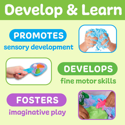 Creativity for Kids Sensory Bin: Dinosaur Dig - Toddler Sensory Toys, Sensory Bin Filler and Toddler Activities for Boys and Girls, Dinosaur Toys for Kids Ages 3-5+
