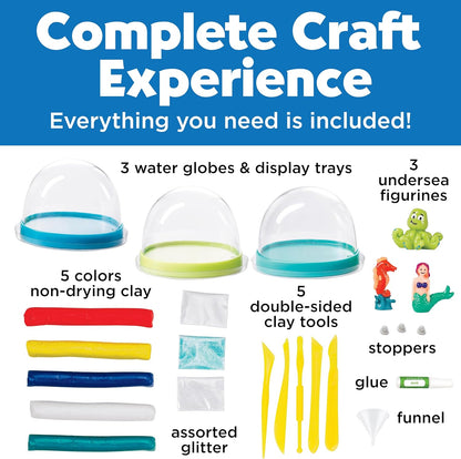 Creativity for Kids Make Your Own Water Globes: Magical Unicorns - Create 2 Snow Globe Unicorn Toys, Arts and Crafts and Girls Toys, Unicorn Gifts for Girls (Ages 6+)