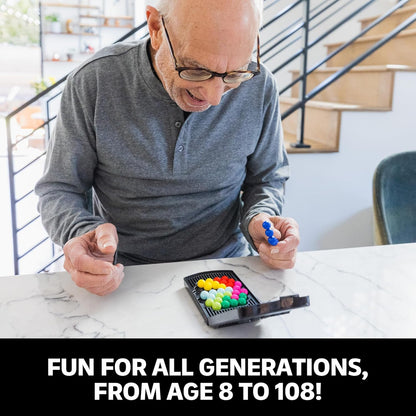 Educational Insights Kanoodle Genius - 3D Brain Teaser Puzzles for Kids, Spatial Puzzle Games for Adults, Teens and Kids, Problem Solving Toys and Logic Puzzles, Single Player Games