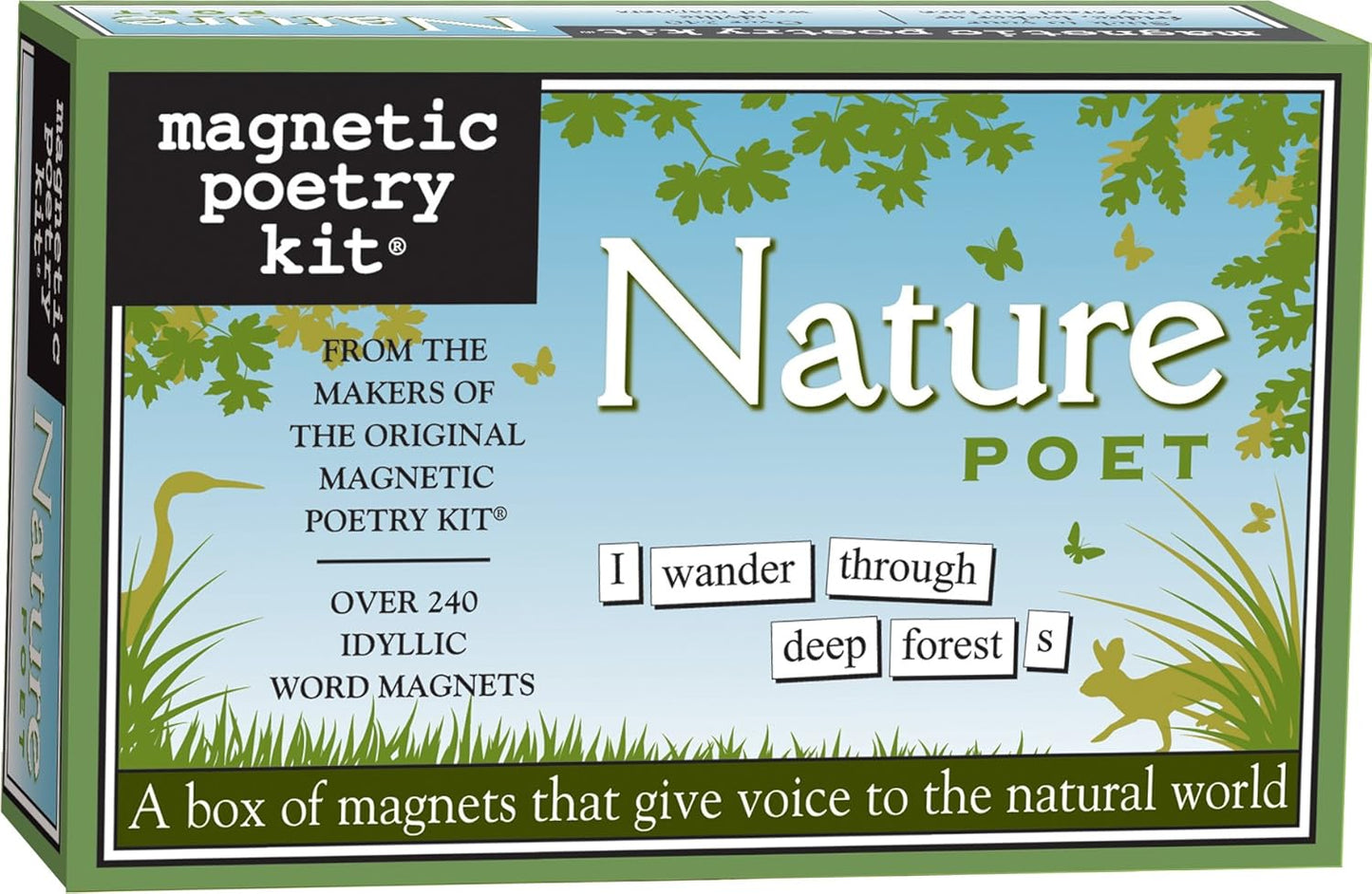 Magnetic Poetry Mushroom Poet Word Magnet Kit