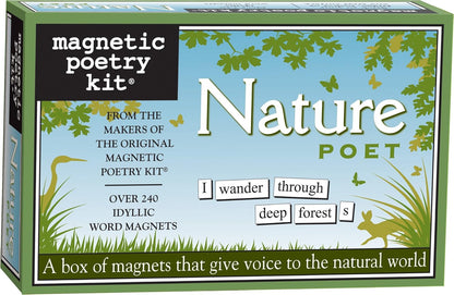 Magnetic Poetry Mushroom Poet Word Magnet Kit