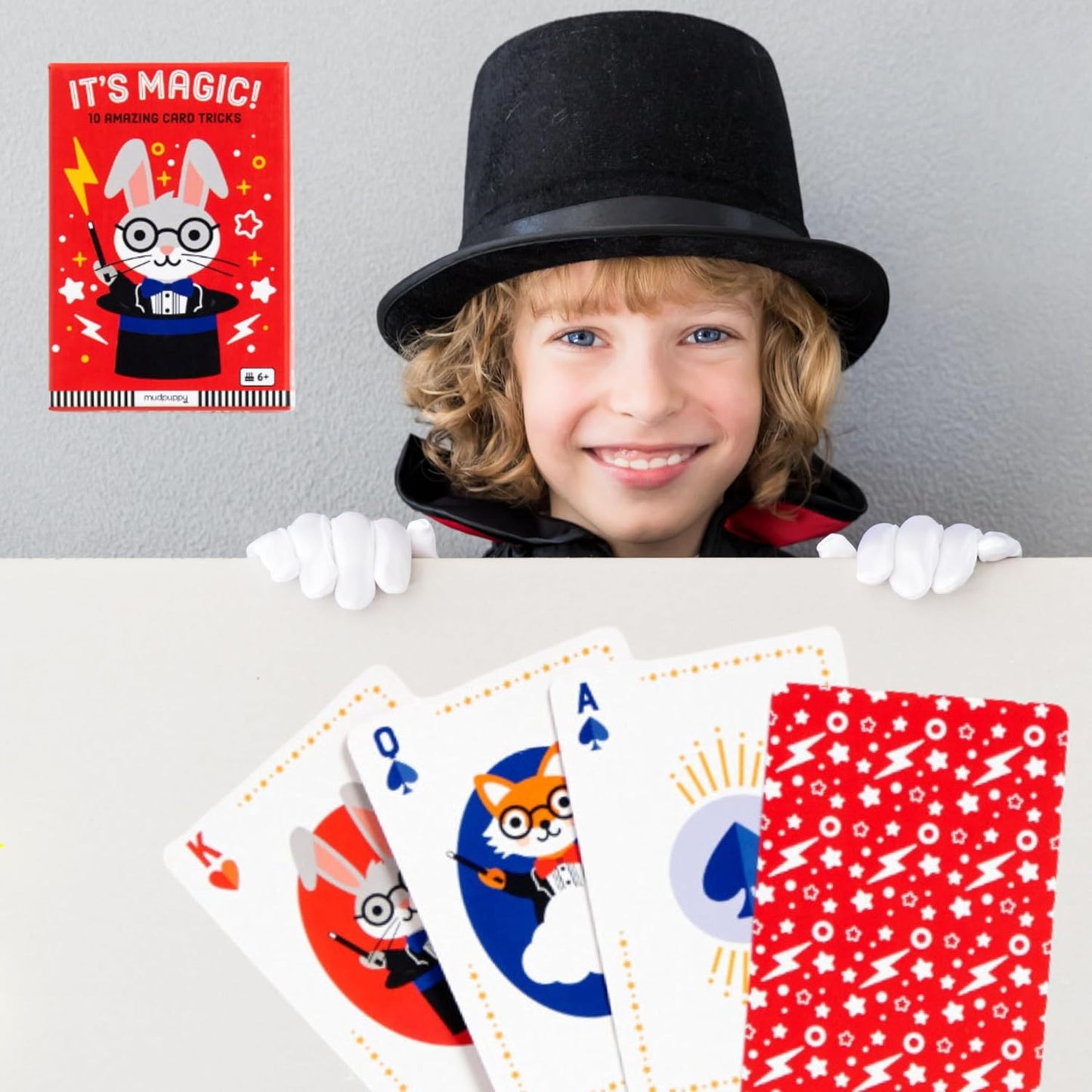 Mudpuppy Wild Unicorn! – Unicorn Version of Classic Kids Crazy 8's Card Game with Cute Illustrations of Unicorns for Children Ages 4 and Up, 2-4 Players