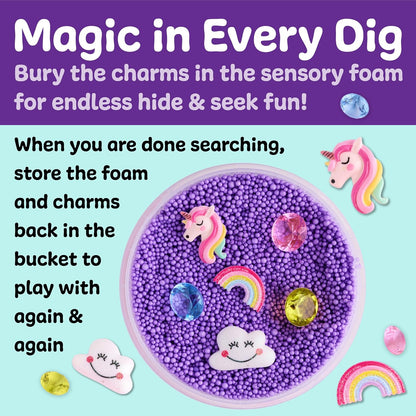 Creativity for Kids Sensory Surprise Ocean Kit | Crunchy Sensory Foam Toy for Kids | Dig, Squish & Discover Hidden Ocean Surprises | Mess-Free, Screen-Free Play (Ages 4+)