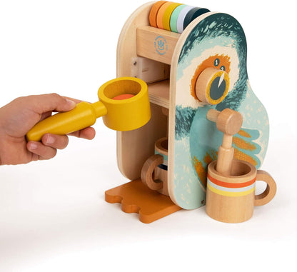 Manhattan Toy Early Bird Espresso Toddler & Kids Pretend Play Cooking Toy Set
