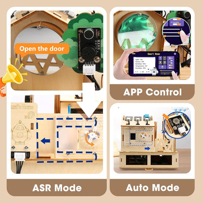 Robotics Kit for Kids Ages 8–12 12-16, ACEBOTT Smart Robot Car Kit with 3MP Camera, STEM Toys for Boys Compatible with Arduino & Scratch,App & Remote Control,STEM Gift for Boys, Girls,Teens and Adults