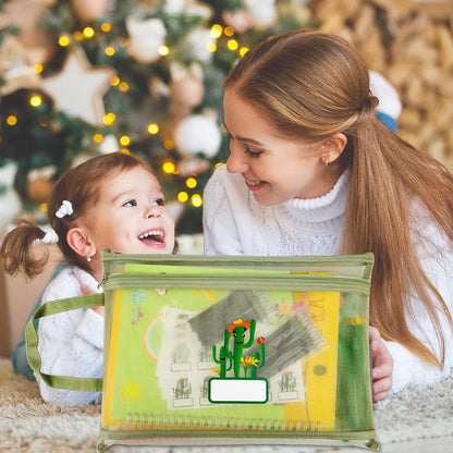BYFWH Magic Groove Practice Copybook for Kids, Reusable Writing Practice Books, Grooved Handwriting Book Set for Kid Ages 3-8 Calligraphy 5.59 * 7.91 (5 Medium Books with Cactus Pens & Gift Box)