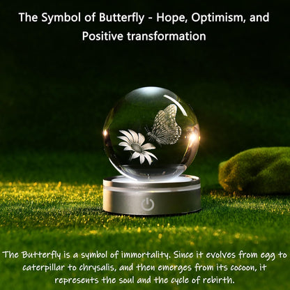 IFOLAINA 3D Solar System Crystal Ball Model Gift Space Astronomy Gift Planets Multicolor Universe Globe Ball Science Astrophysics Gift Night Light Kids Bedroom Adults Gift