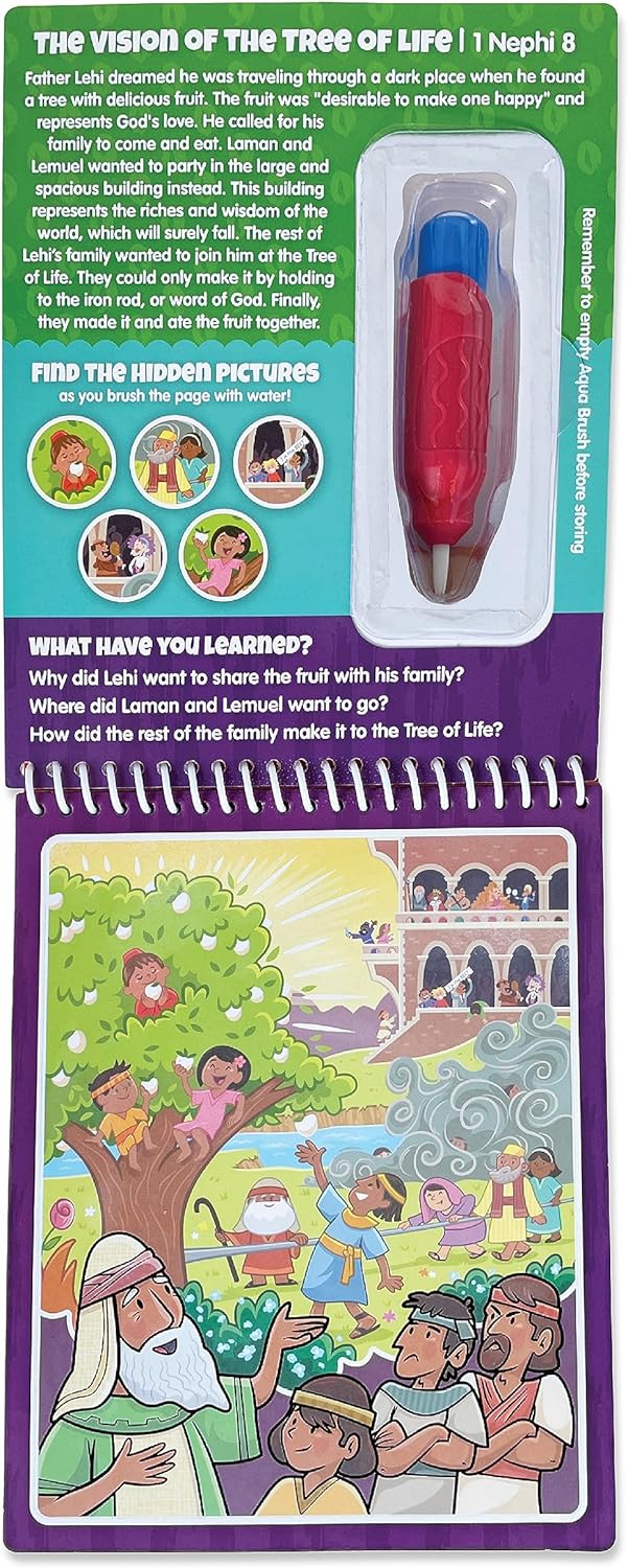 Water Reveal Coloring Scripture Book for Kids Ages 3+. New Testament Bible Stories: Preschool, Elementary, Primary, Christian, Religion