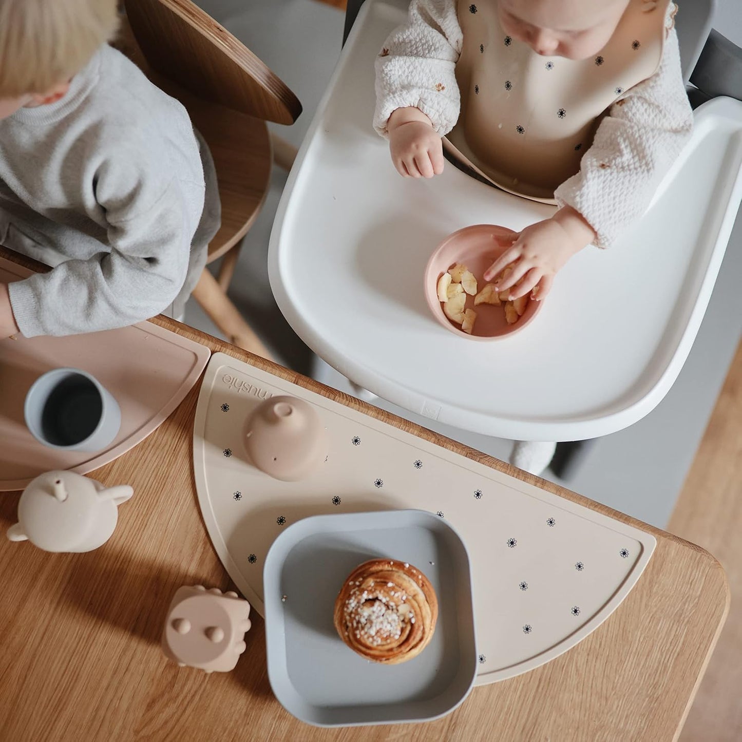 mushie Dinnerware Cups For Kids | Made in Denmark, Set of 2 (Ivory) - Colors A