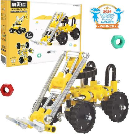The Off Bits AirBit – Build Your Own Airplane! STEM Building Kit for Creative Kids 8-12 & Curious Adults, Fun Educational Gift for Boys & Girls