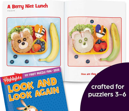 My First Puzzle Fun 2026 Activity Book Set with Mazes, Matching and More, Kids Puzzle Books for Travel, Learning and Screen-Free Play for Kids 3-6