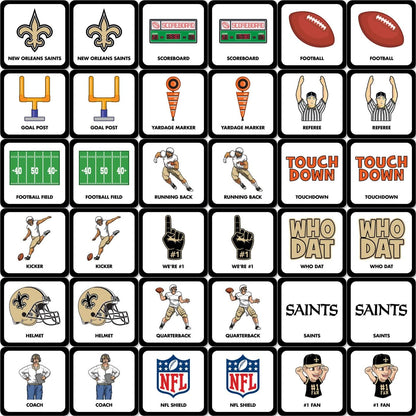 MasterPieces Sports Games - NFL Matching Game - Game for Kids and Family - Laugh and Learn