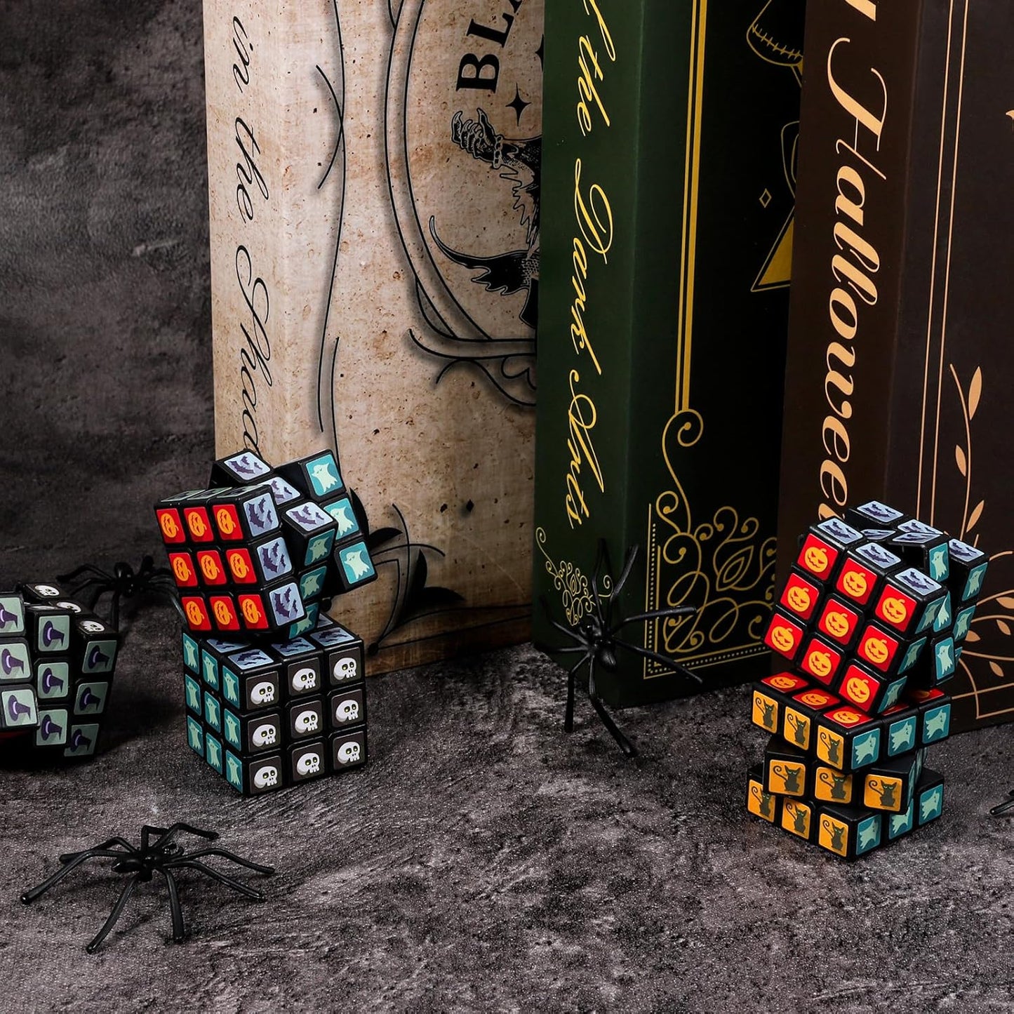 48 Pack Mini Cube Bulk, 1.18 Inch 3x3x3 Small Puzzle Cubes Set, Birthday Party Favors, Classroom Rewards Prizes, Stocking Stuffers, Easter Basket Fillers for Kids