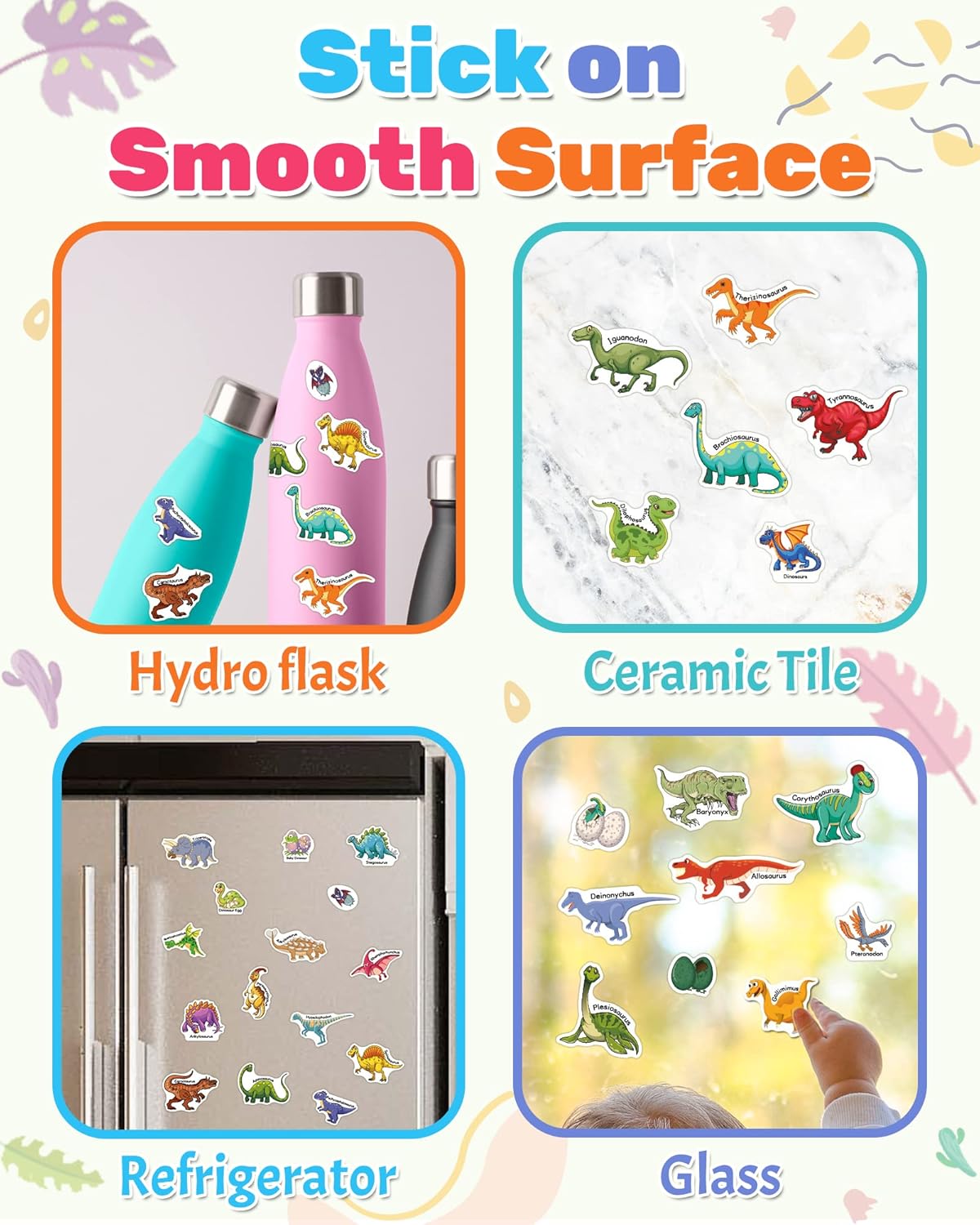 Benresive Reusable Sticker Books for Toddlers, Fun Travel Stickers for Kids, Toddler Sticker Book, Crafts Activities for Toddlers, 3 and Up Birthady Gifts - Vehicle