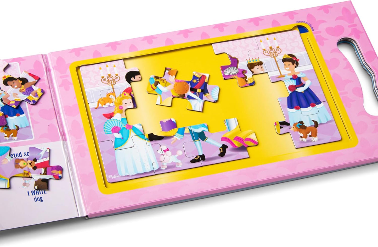 Melissa & Doug Take-Along Magnetic Jigsaw Puzzle Set – On the Farm (2 x 15 Piece) Travel Activity Toy for Preschoolers and Kids Ages 3+ - FSC Certified