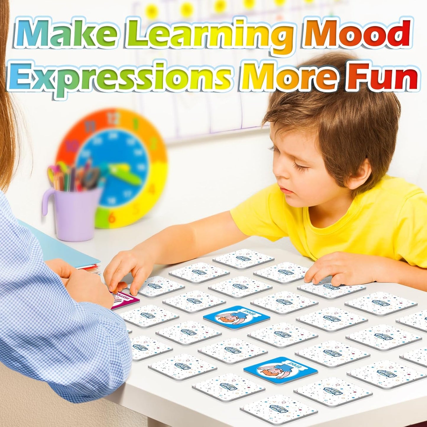 Aizweb CVC Word Match Game - 60 Pc Toddler Card Games for Kids Ages 3-6, Phonics Flash Cards for Preschool & Kindergarten Learning Activities, Educational Toys for Home School Supplies