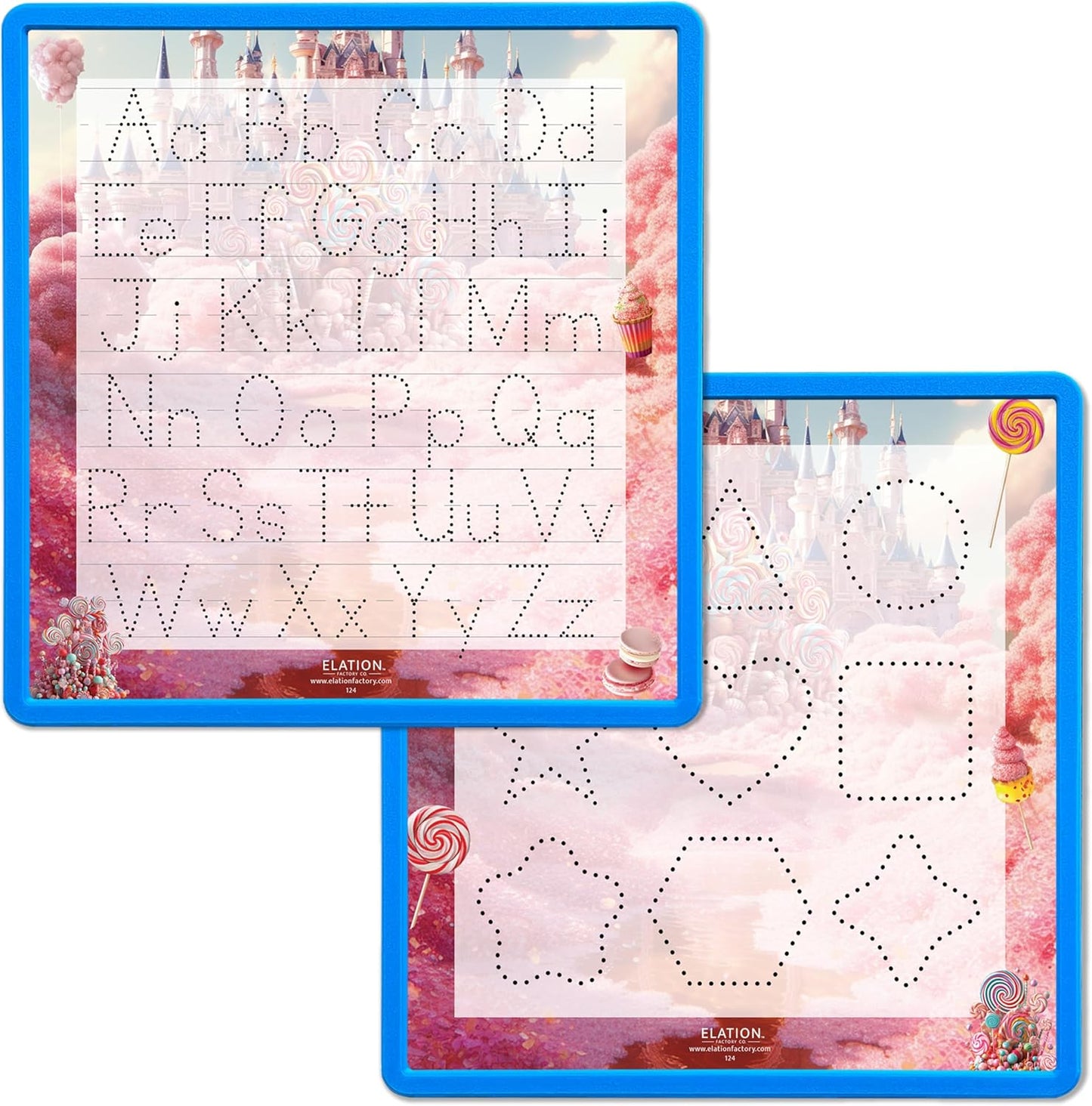Kid's Name Tracing Board | Dry Erase Letter Tracing | Reusable Name Board | Alphabet Letters | Personalized | Candy Theme