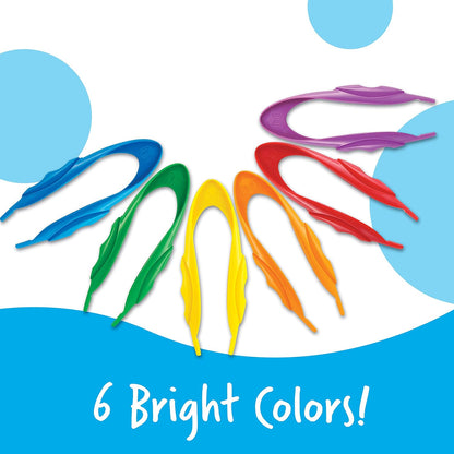 Learning Resources Squeezy Tweezers - Sensory Bin Tools , Water Table Toys, Montessori Grabber Tool, School and Teacher Supplies, Toddler Activities, Fine Motor Skills, Daycare Essentials