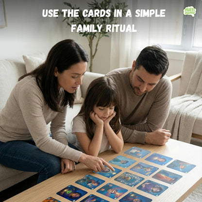 Talkiyou Family Conversation Cards – 60 Picture Prompts & 240 Open-Ended Questions for All Ages – Spark Deep Family Talks, Share Memories & Build Bonds – Screen-Free Game