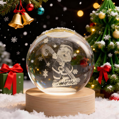 3D Solar System Crystal Ball, 2.4in Universe Gifts Decorative Quartz Glass Ball, Space Laser Engraved Model Astronomy Decor, Physics Display Sculpture Home Decor Crafts for Friends Mom Women Boys